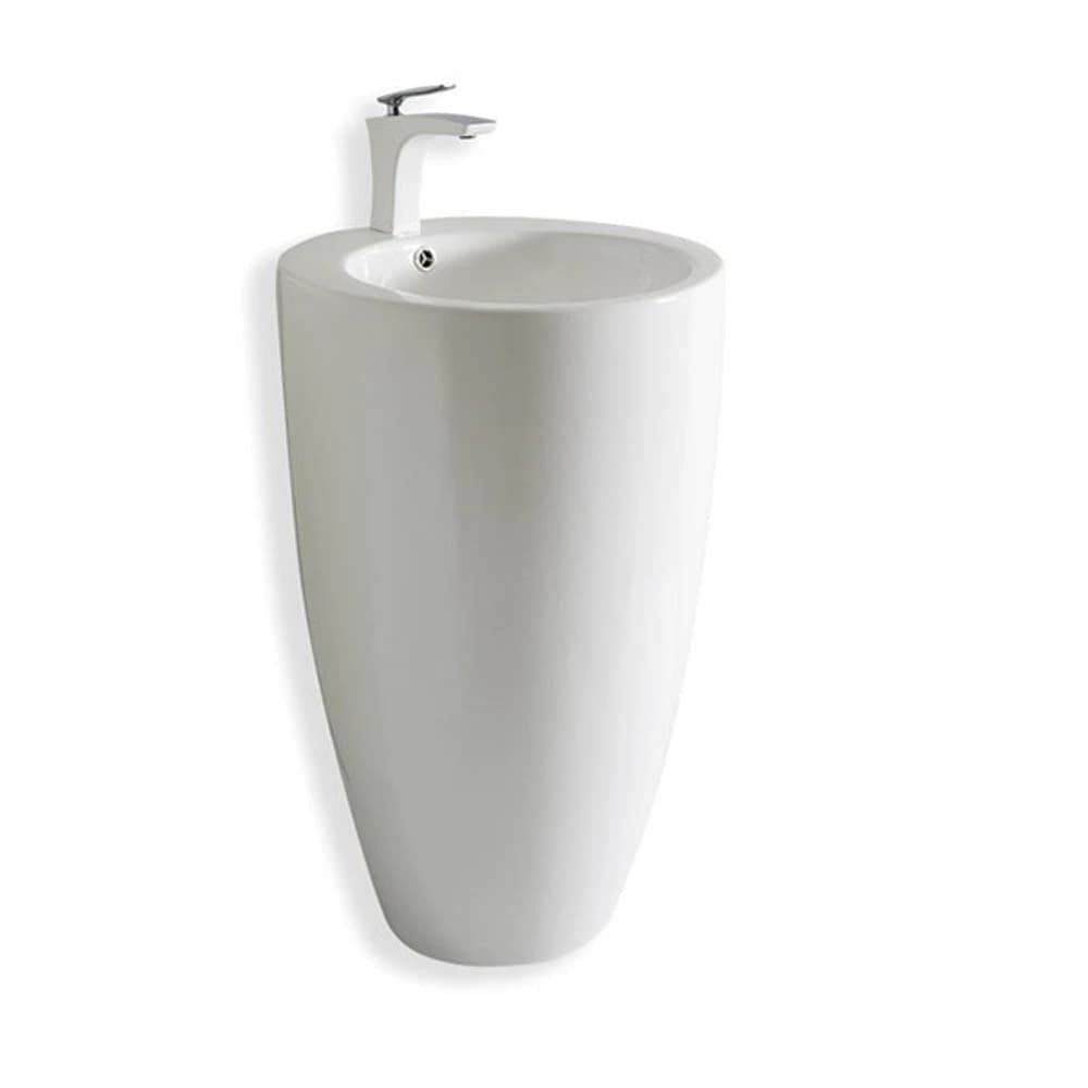 Lena E-201 Beyaz Monoblok Lavabo