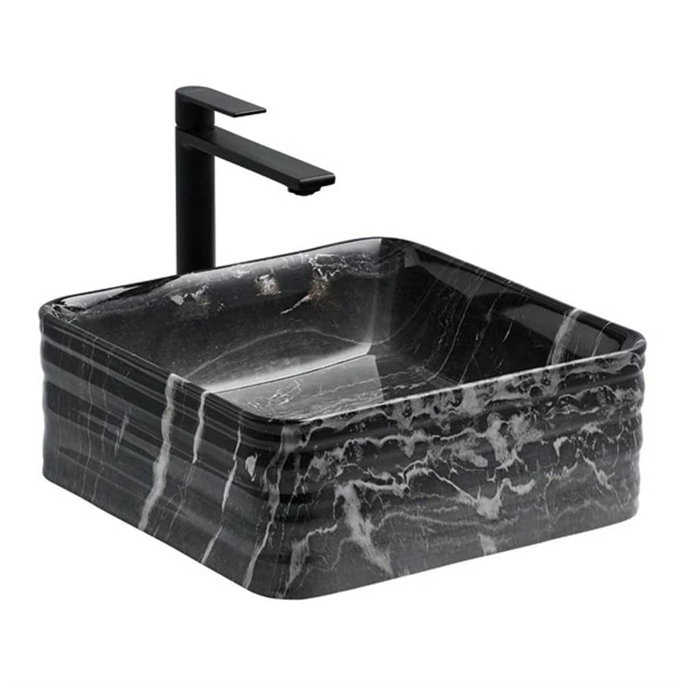 Lena E-2105M4 Beyaz Tezgah Üstü Lavabo