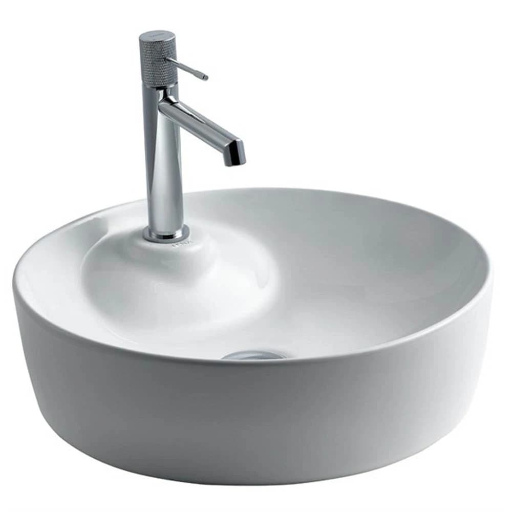 Lena E-4043 Beyaz Tezgah Üstü Lavabo