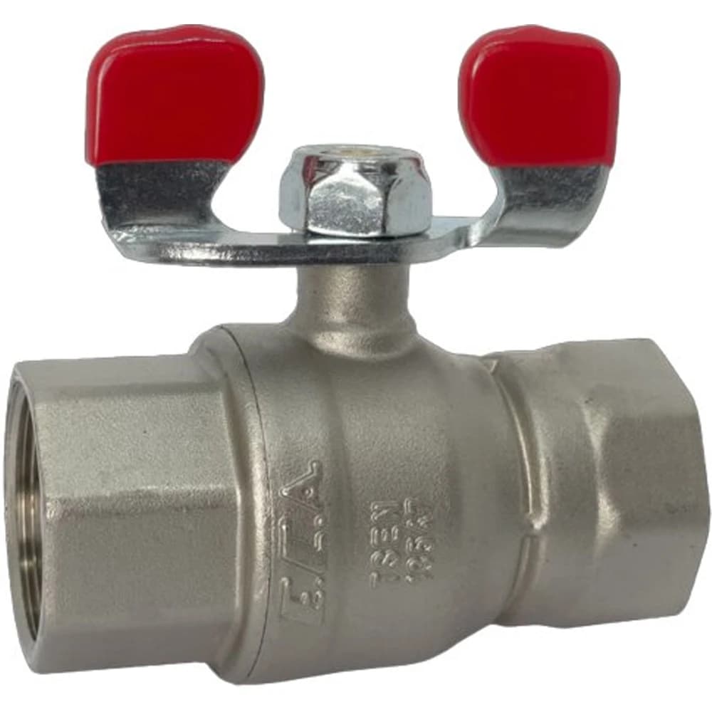Eca 3/4 Kırmızı Volan Endüstriyel Küresel Valf - 602122251