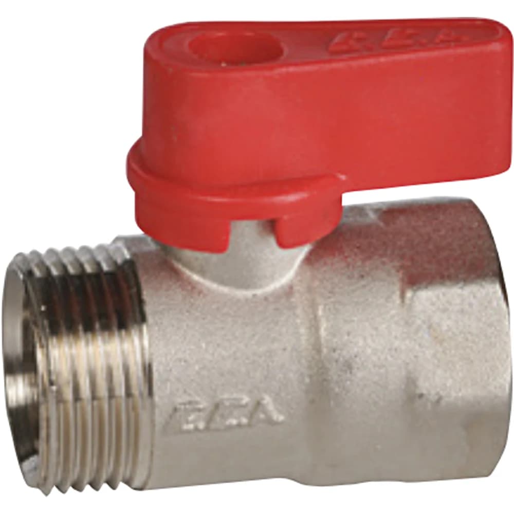 Eca 3/8 Kırmızı Volan Mini Küresel Valf - 102122027