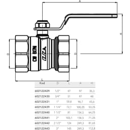 Eca 2 Küresel Valf - 602122441 görsel 2