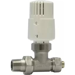 Eca 1/2 Pex Düz Termostatik Radyatör Valfi - 602120779 görsel 1