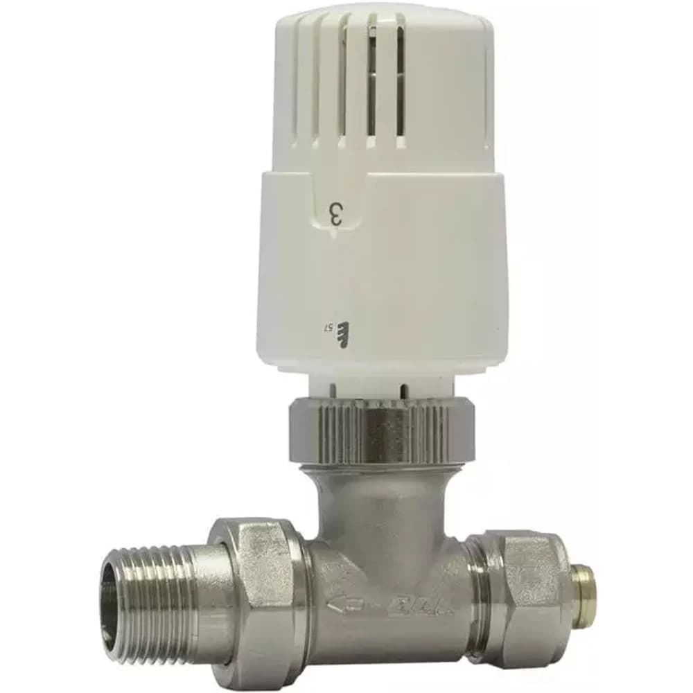 Eca 1/2 Pex Düz Termostatik Radyatör Valfi - 602120779
