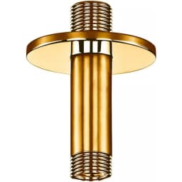 Eca 80 Mm Yuvarlak Tavandan Altın Duş Başlığı Borusu - 102126601A1 görsel 1