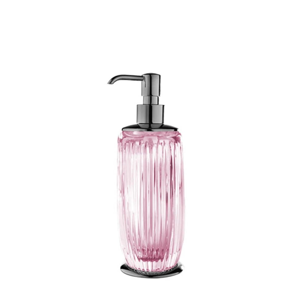 3sc Elegance Pembe-Krom Tezgah Üstü Sıvı Sabunluk