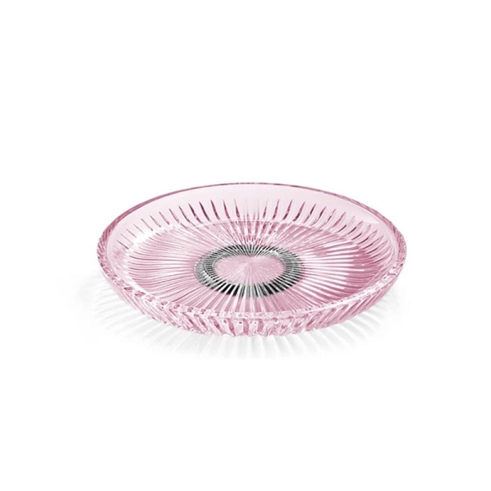 3sc Elegance Pembe-Krom Oval Tepsi