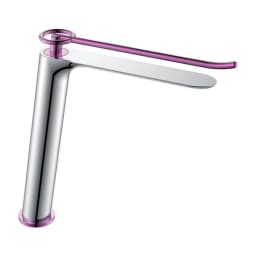 Fontana FA-5021P Krom-Mor Yüksek Lavabo Bataryası görsel 1