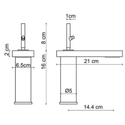 Fontana FA-8011 Lavabo Bataryası görsel 2