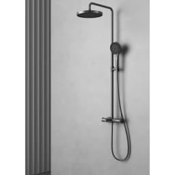 Fontana FJ-1057 Mat Füme Duş Kolonu görsel 2