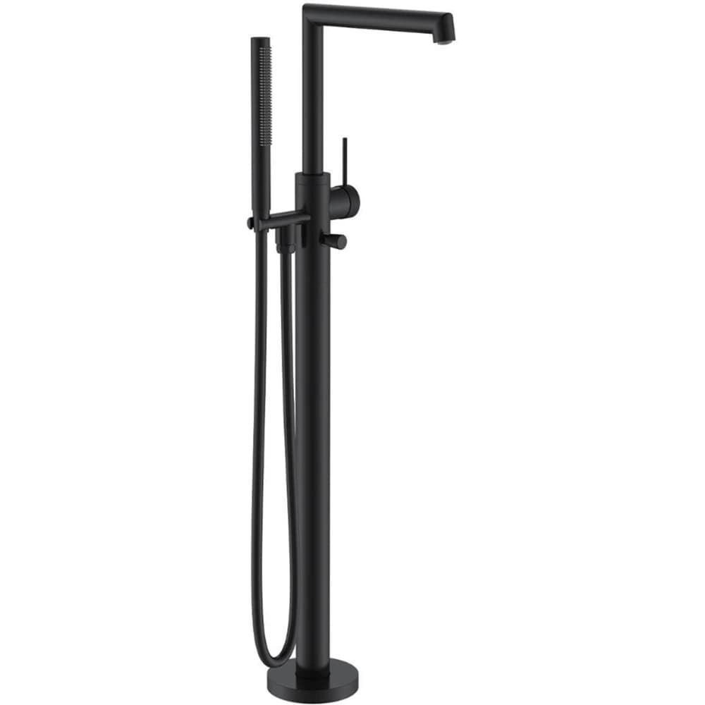 Fontana FJ-9115 Mat Siyah Ayaklı Küvet Bataryası
