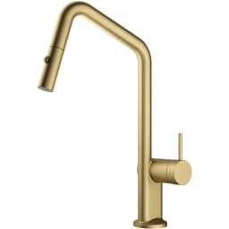 Fontana FJ-K0412 Mat Fırçalanmış Altın Mutfak Bataryası görsel 1