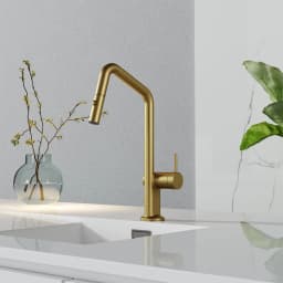 Fontana FJ-K0412 Mat Fırçalanmış Altın Mutfak Bataryası görsel 2