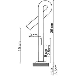 Fontana FK-6125 Mat Siyah Yüksek Lavabo Bataryası görsel 3
