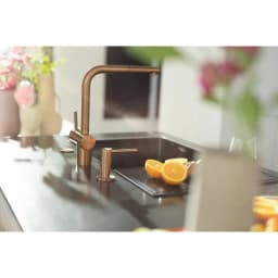 Franke Atlas Neo Doccia Copper Spiralli Eviye Armatürü görsel 3