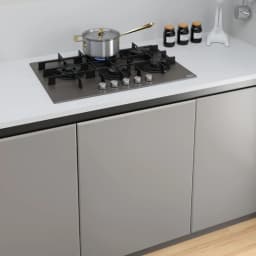 Franke Maris FHMA 755 4G DCL SG C Slate Grey Cam Ankastre Ocak görsel 3
