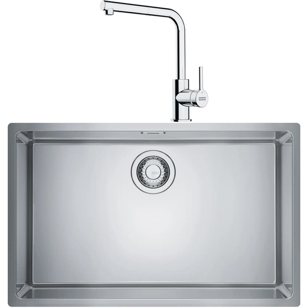 Franke Maris Mrx 110-70 Inox Evye + Lina L Armatür Seti