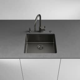 Franke Mythos Masterpiece BXM 210/110-50 Antrasit Eviye görsel 3