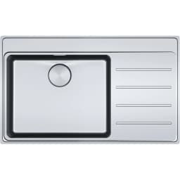 Franke Mythos Myx 211-86 Sağ Damlalıklı Çelik Evye görsel 1