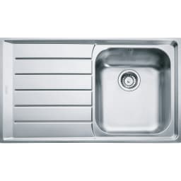 Franke Neptun NEX 211-86 Sol Damlalıklı Çelik Evye görsel 1
