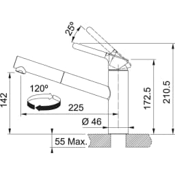 Franke Orbit Spiralli Armatür görsel 2