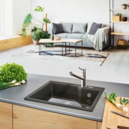 Franke Urban UBG 610-50 Slate Grey Granit Evye görsel 2