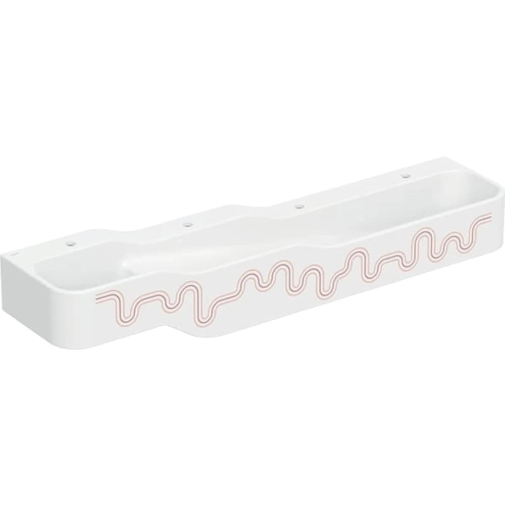 Geberit Bambini Çocuk 180x39 Cm Koyu Kırmızı Lavabo - 502.978.FY.1