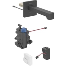 Geberit Brenta Mat Siyah Ankastre Fotoselli Lavabo Bataryası - 116.297.14.1 görsel 1