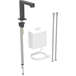 Geberit Brenta Mat Siyah Fotoselli Lavabo Bataryası - 116.172.14.1 görsel 1