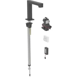 Geberit Brenta Mat Siyah Fotoselli Lavabo Bataryası - 116.193.14.1 görsel 1