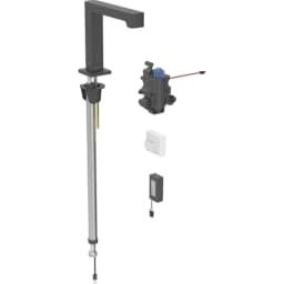 Geberit Brenta Mat Siyah Fotoselli Lavabo Bataryası - 116.198.14.1 görsel 1