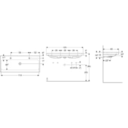 Geberit iCon Light 120x48 Cm Lavabo - 501.837.00.5 görsel 2