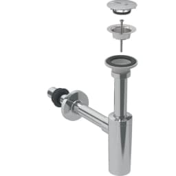 Geberit Lavabo Sifon Seti - 151.020.21.1 görsel 1
