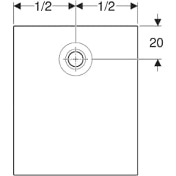 Geberit Nemea 90x75 Cm Dikdörtgen Duş Teknesi - 550.592.00.1 görsel 2