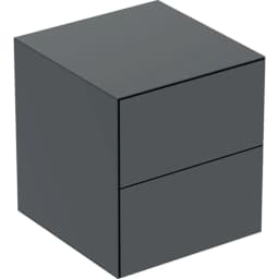 Geberit One 45 Cm Mat Siyah Yan Modül Dolap - 505.077.00.8 görsel 1