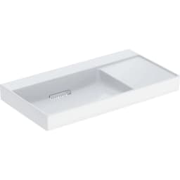 Geberit ONE CleanDrain 90x48 Cm Sağ Etajerli Lavabo - 505.042.00.1 görsel 1