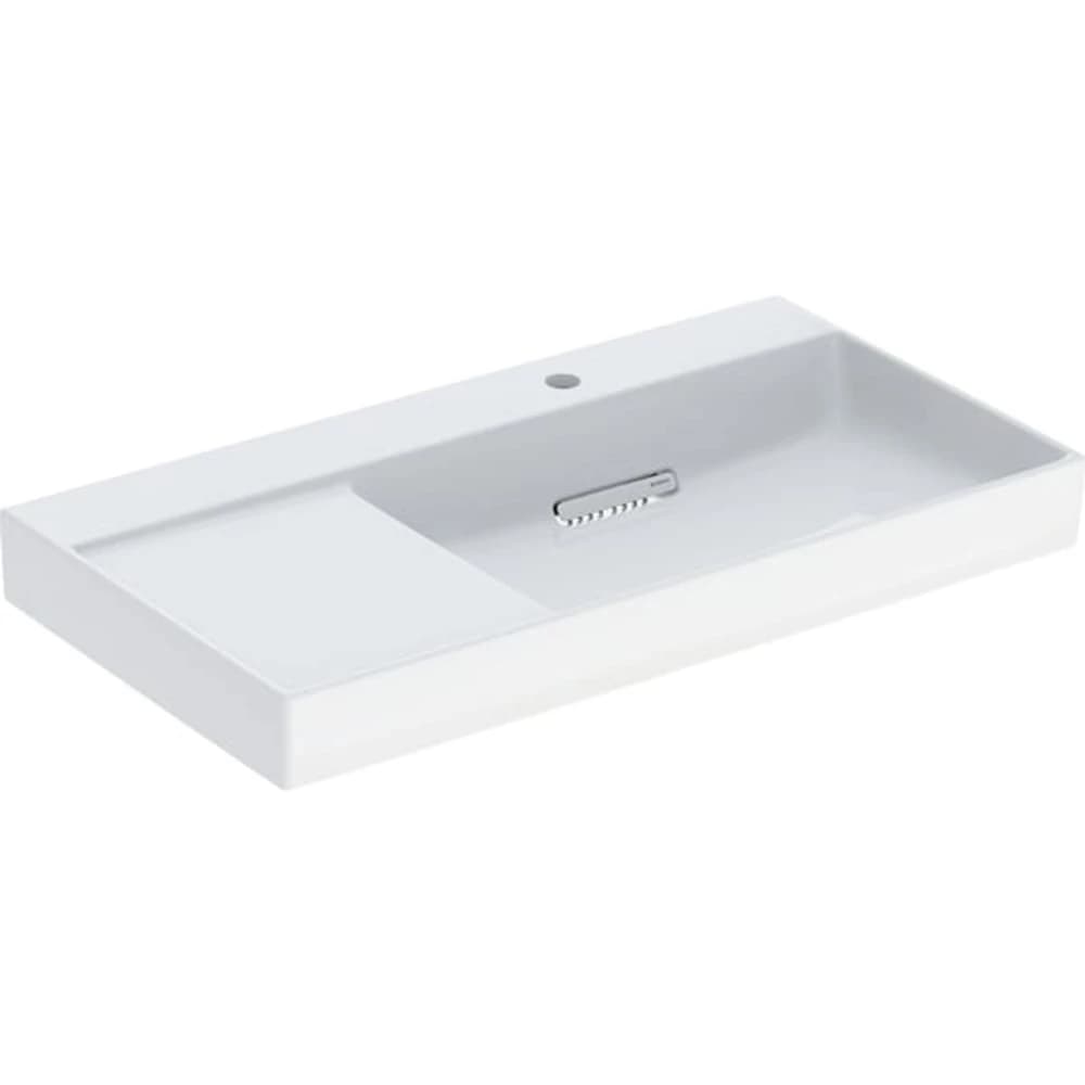 Geberit ONE CleanDrain 90x48 Cm Sol Etajerli Lavabo - 505.043.00.1