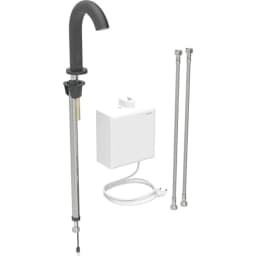 Geberit Piave Mat Siyah Fotoselli Lavabo Bataryası - 116.162.14.1 görsel 1