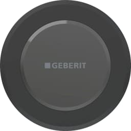 Geberit Sigma Mat Siyah Tek Basmalı Kumanda Kapağı - 115.937.14.6 görsel 1