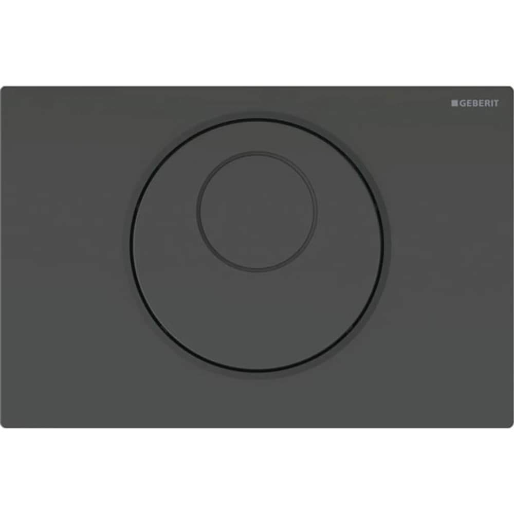 Geberit Sigma10 Mat Siyah Çift Basmalı Kumanda Kapağı - 115.891.DW.6