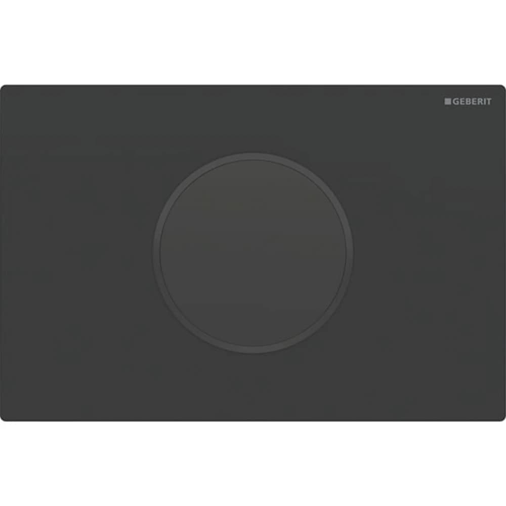 Geberit Sigma10 Siyah Tek Basmalı Kumanda Kapağı - 115.906.16.6