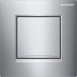 Geberit Sigma30 Parlak-Mat Krom Pnömatik Pisuvar Pisuvar Kapağı - 116.017.KH.1 görsel 1