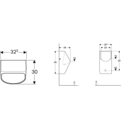 Geberit Smyle Susuz Sisuvar - 500.255.01.1 görsel 2