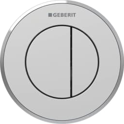 Geberit Tip 10 Mat Krom Basma Butonu - 116.055.JQ.1 görsel 1