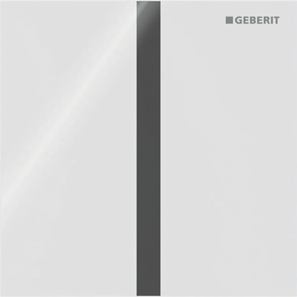 Geberit Tip 40 Beyaz Cam Pisuvar İçin Kumanda Kapağı - 116.227.SI.1