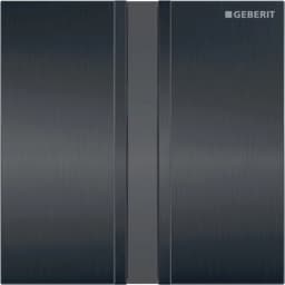 Geberit Tip 50 Siyah Krom Pisuvar İçin Kumanda Kapağı - 116.026.QD.1 görsel 1