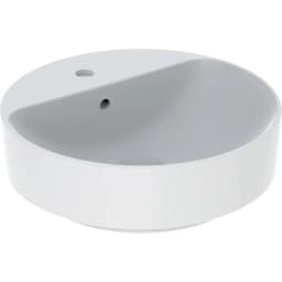 Geberit VariForm 45 Cm Batarya Banklı Yuvarlak Çanak Lavabo - 500.769.01.2 görsel 1