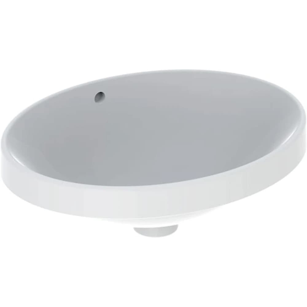 Geberit VariForm 50x40 Cm Oval Tezgah Üstü Lavabo - 500.708.01.2