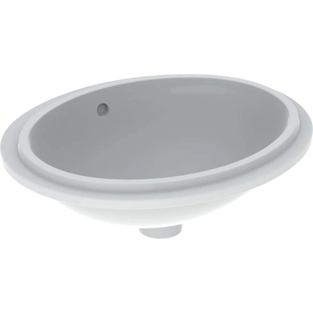 Geberit VariForm 50x42 Cm Oval Tezgah Üstü Lavabo - 500.748.01.2