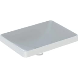 Geberit VariForm 55x40 Cm Dikdörtgen Tezgah Üstü Lavabo - 500.738.01.2 görsel 1